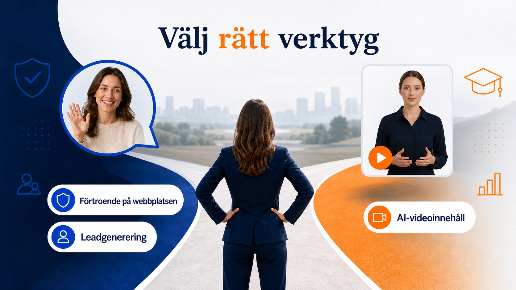 HeyGen eller Synthesia till videohälsningar på webbplatser