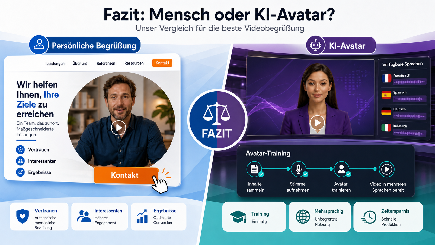 Illustration zum Fazit: Wer sollte welche Lösung wählen?