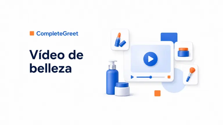 Videoburbuja para marcas de belleza y cosmética