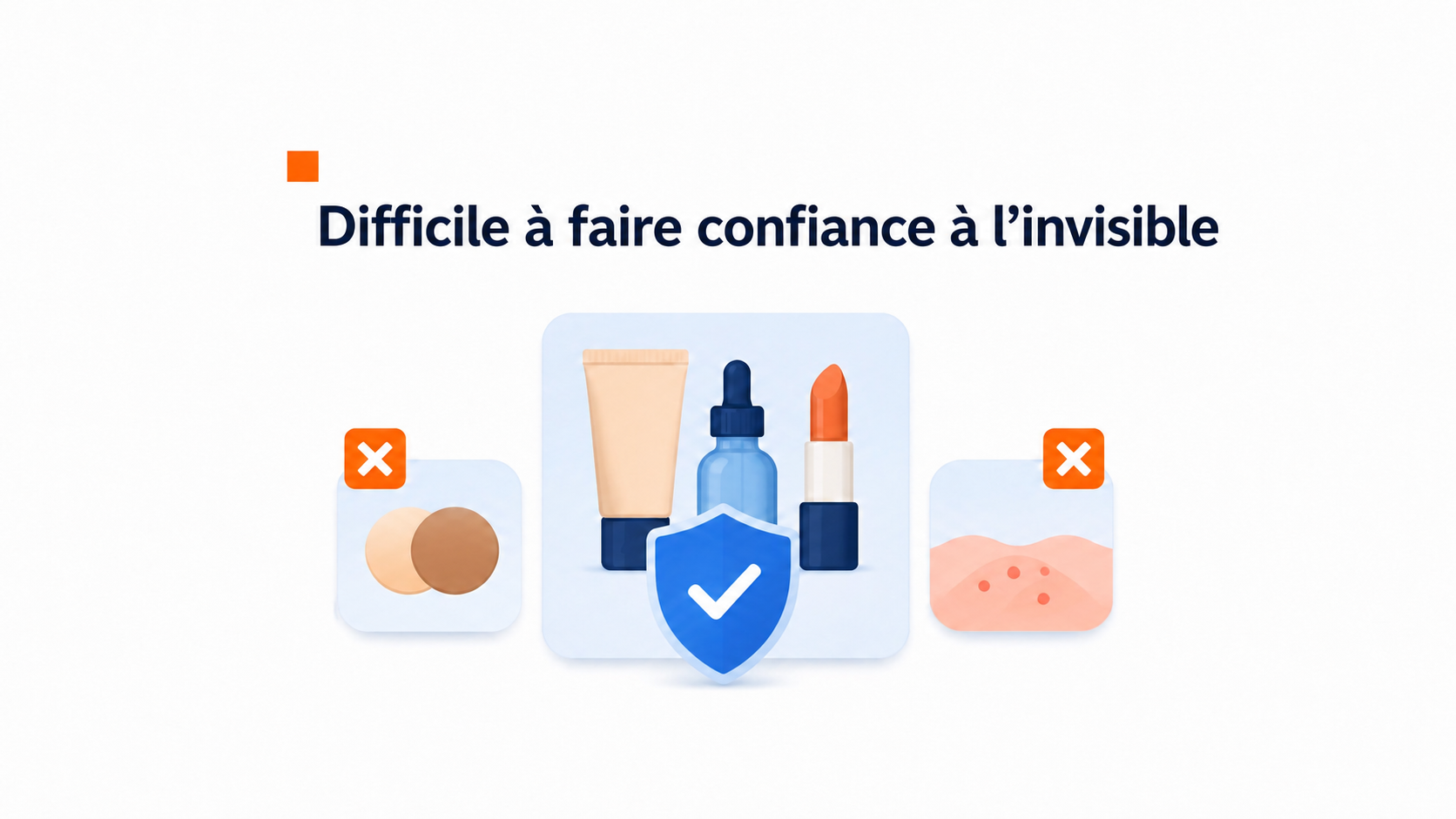 Bulle vidéo pour les marques de beauté et de cosmétiques 1 Signaux de confiance sur une page produit beauté avec une bulle vidéo CompleteGreet