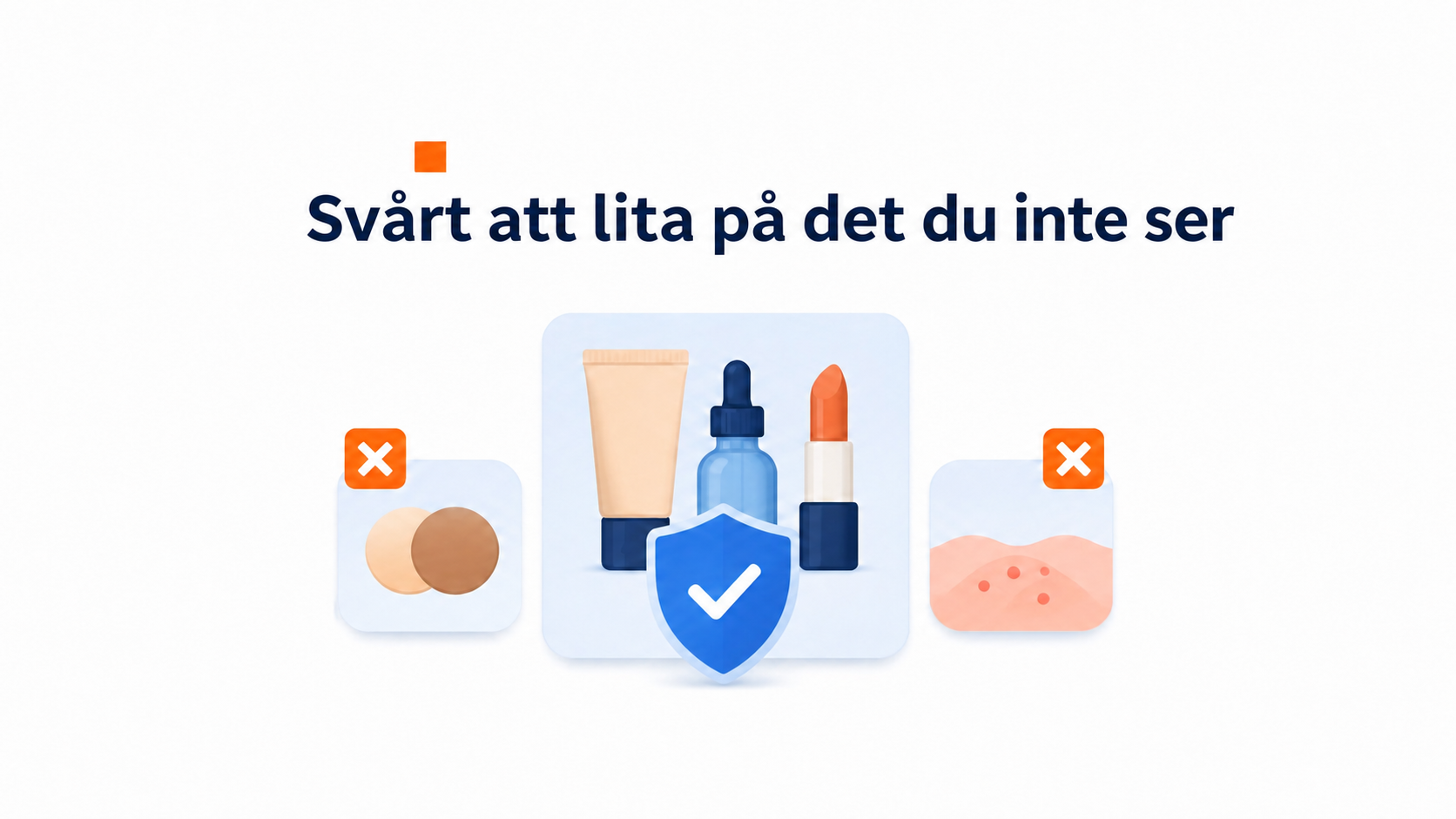 Videowidget för skönhets- och kosmetikföretag