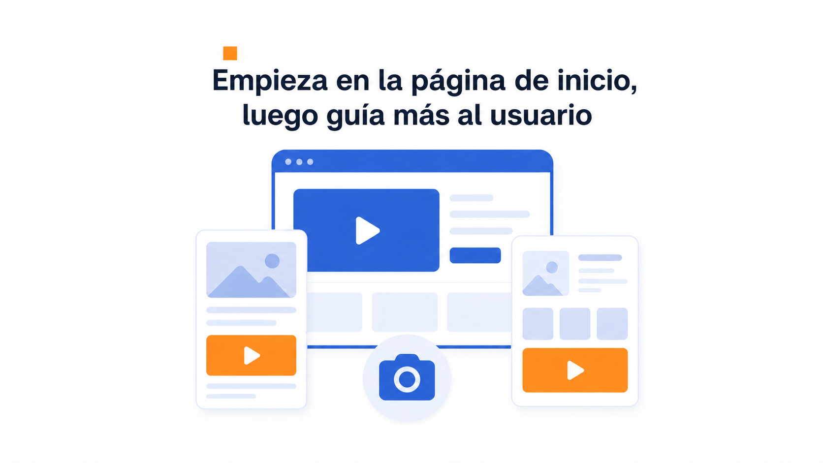 Videoburbuja para fotógrafos y estudios creativos 3 Dónde colocar un vídeo en el sitio web de fotógrafos y estudios creativos