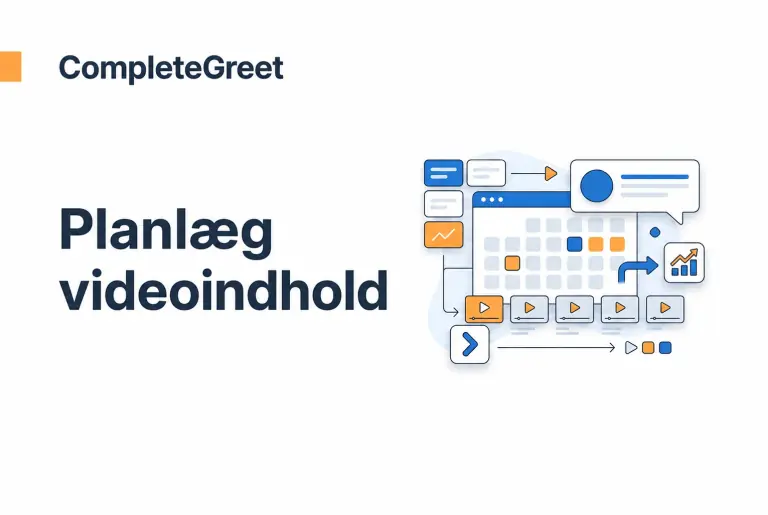 Planlæg et helt års videoindhold til dit website