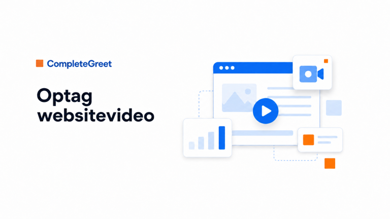 Hvorfor din bedste sælger bør optage videoen til dit website