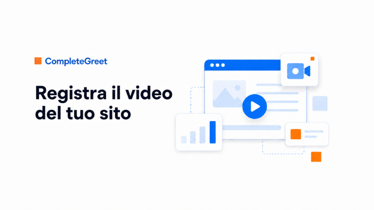 Perché il tuo miglior commerciale dovrebbe registrare il video del sito