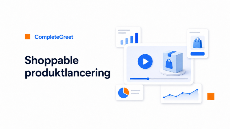 Shoppable video til produktlanceringer: guide til forberedelse