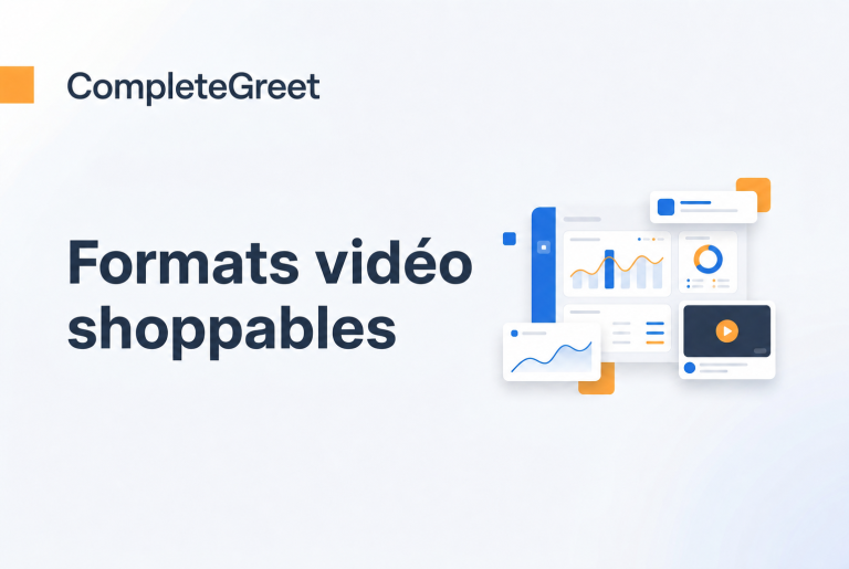 Comparaison des formats de vidéos shoppables