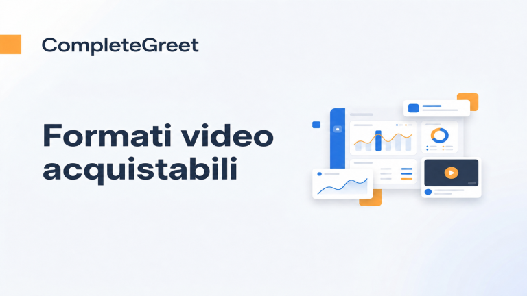 Confronto tra formati video shoppable: Carousel, Popup, Reel, Sticky e Inline