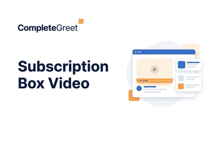 Video Widget for Subscription Box Brands