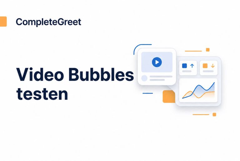 Video Bubbles mit A/B Tests vergleichen