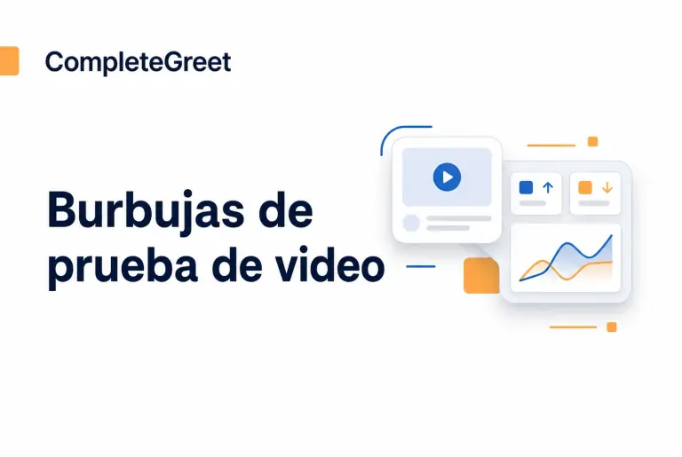 Cómo realizar una prueba A/B de videoburbujas en tu web