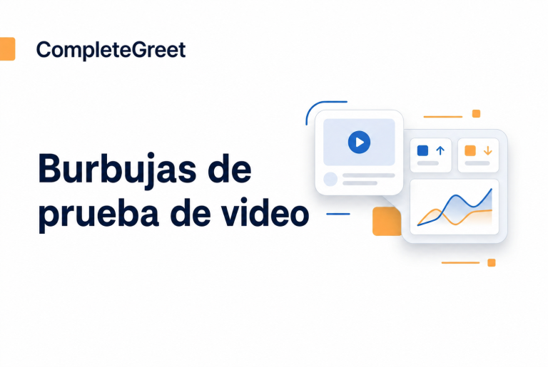 Cómo realizar una prueba A/B de videoburbujas en tu web