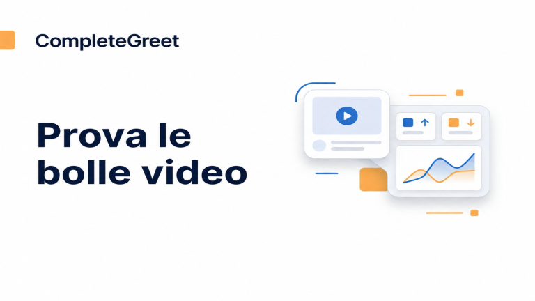 Come fare un test A/B delle bolle video sul tuo sito
