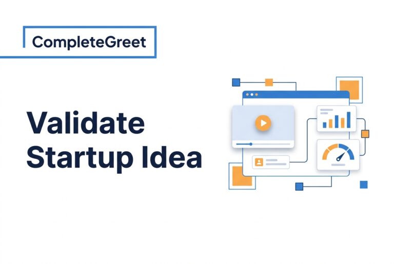 How to Validate a Startup Idea Using a Founder Video Landing Page