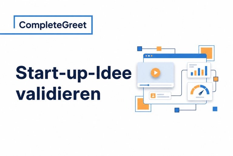 So validierst du eine Start-up-Idee mit einer Founder-Video-Landingpage