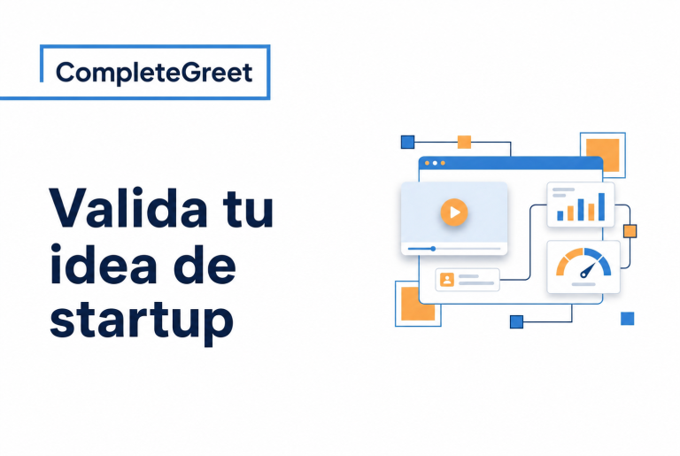 Cómo validar una idea de startup con una landing de vídeo del fundador