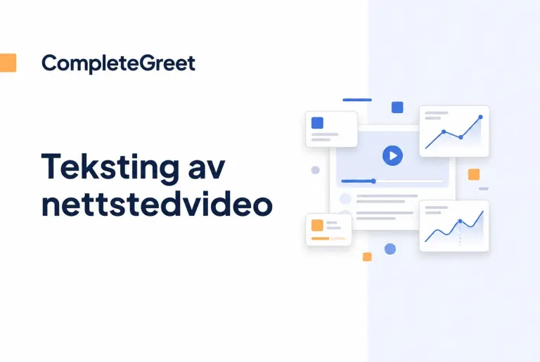 Slik legger du til undertekster i videoer på nettstedet ditt, og hvorfor det er viktig