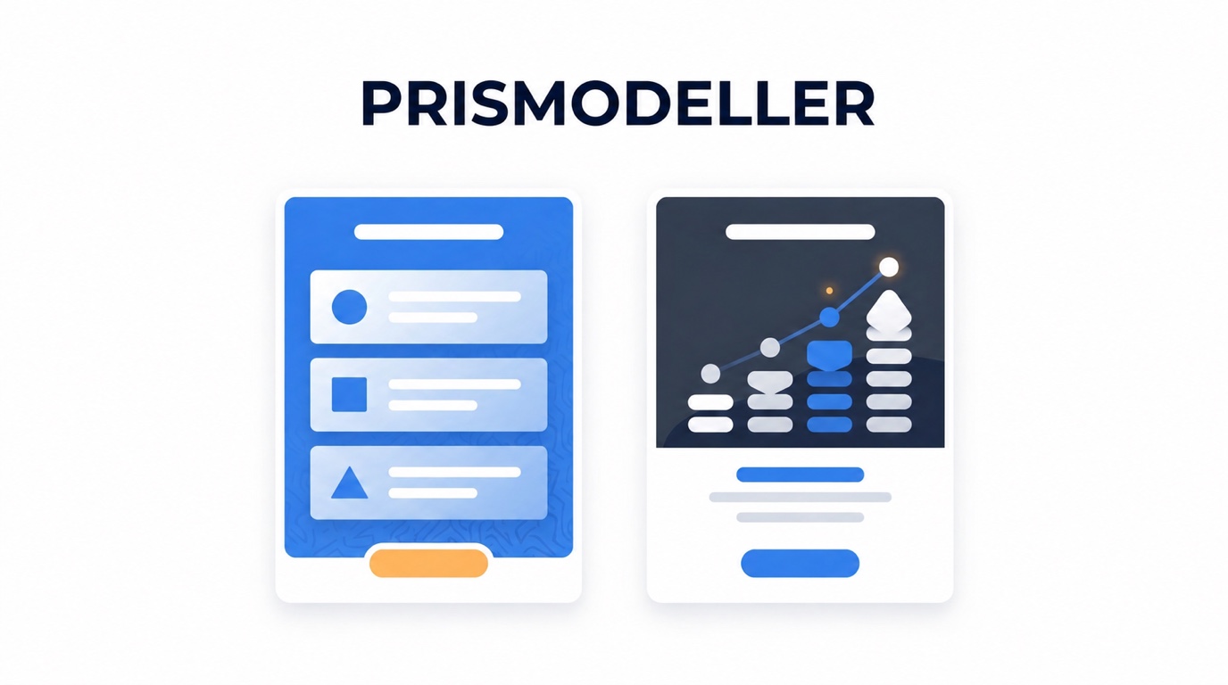 Illustration af prismodeller for ReelUp, Tolstoy og CompleteGreet