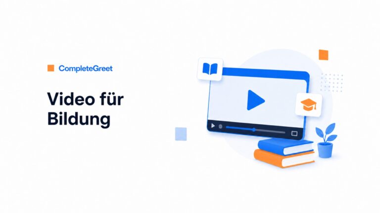Video-Widget für Onlinekurse und Bildungsplattformen