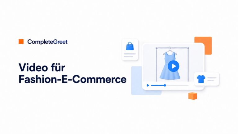 Video-Widget für Mode-Onlineshops
