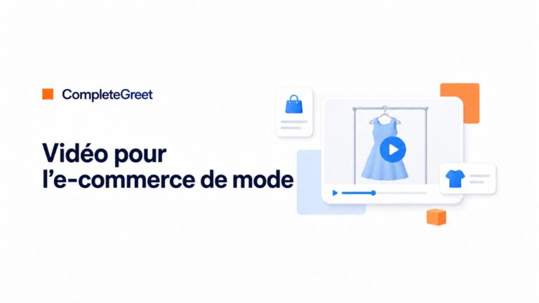 Widget vidéo pour les marques de mode e-commerce
