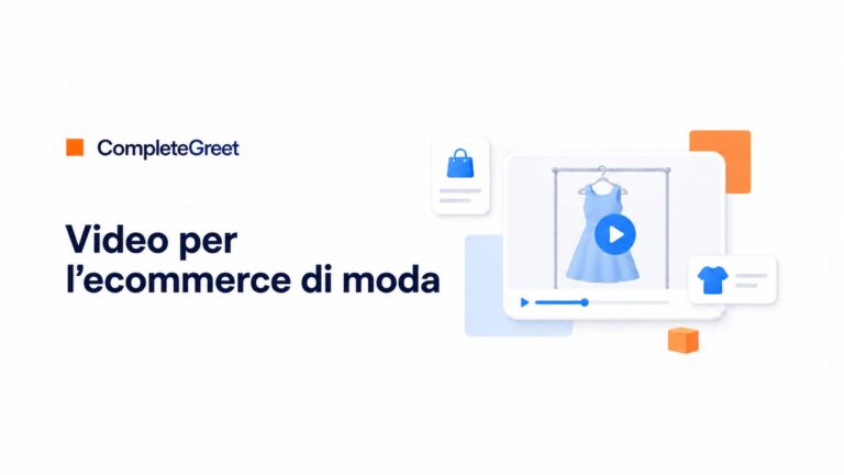 Widget video per brand di moda ecommerce
