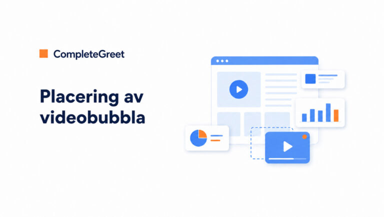 Guide till placering av videobubbla: var ska den placeras i olika branscher?