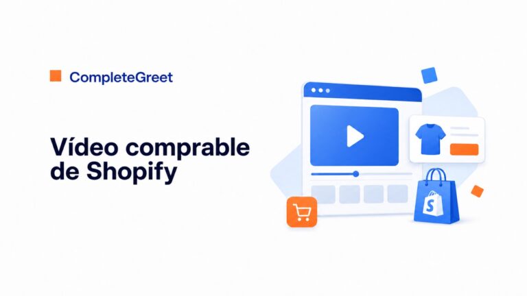 Mejores páginas para añadir vídeo comprable en tu tienda Shopify