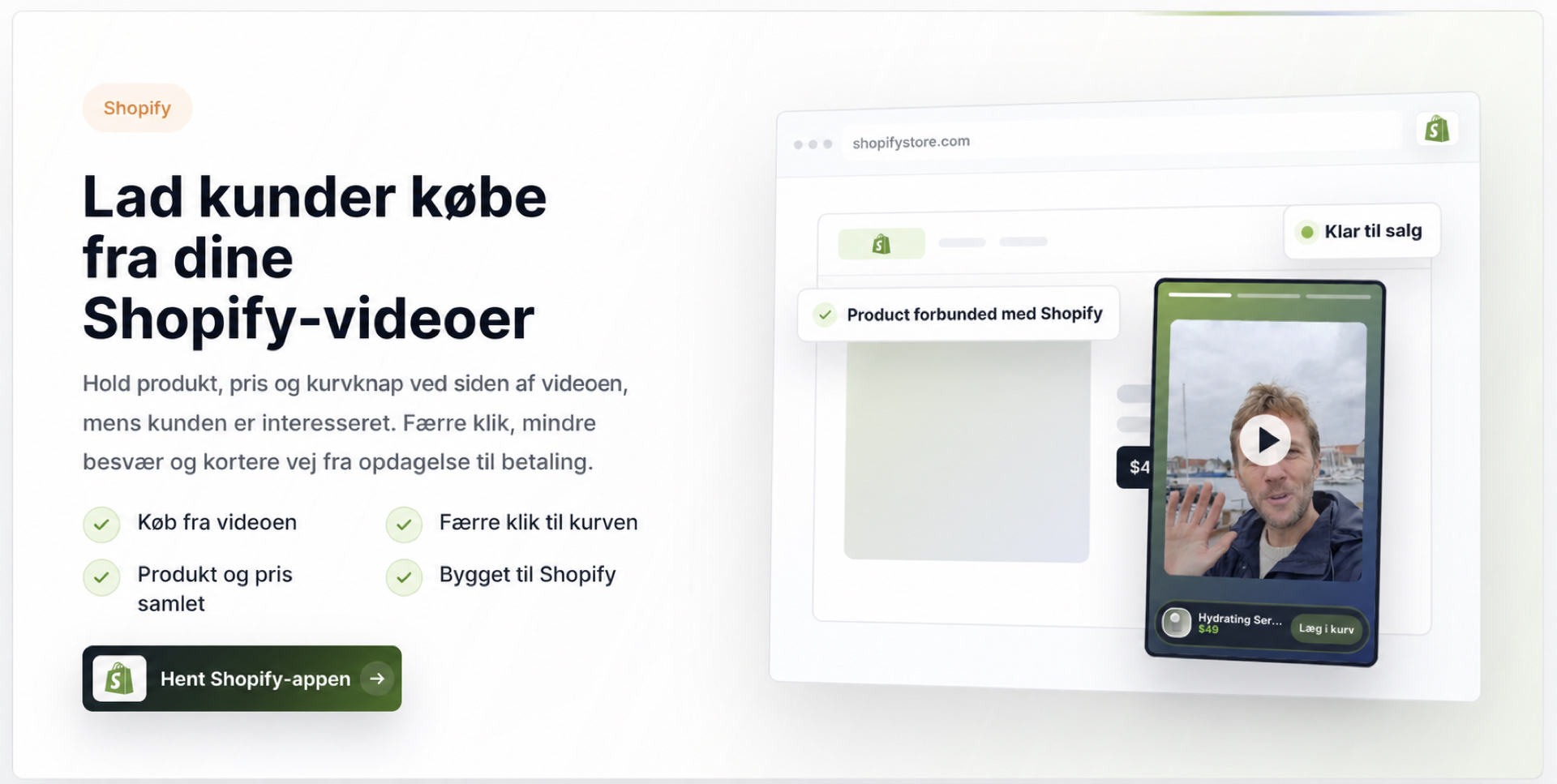 CompleteGreet Shopify-shoppable-video herosektion