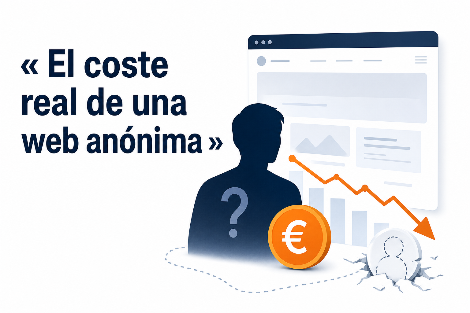 El coste real de una web anónima
