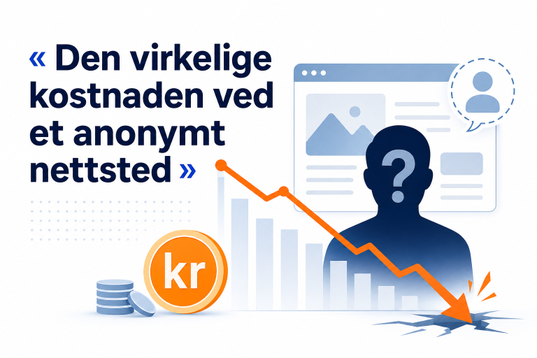 Den virkelige kostnaden ved et anonymt nettsted