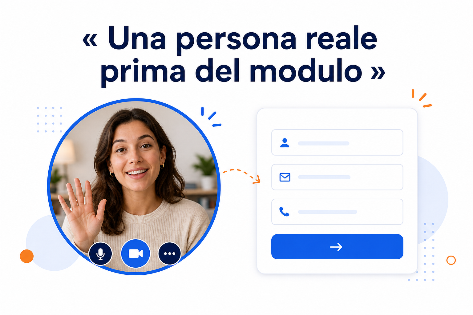Come creare il primo saluto video