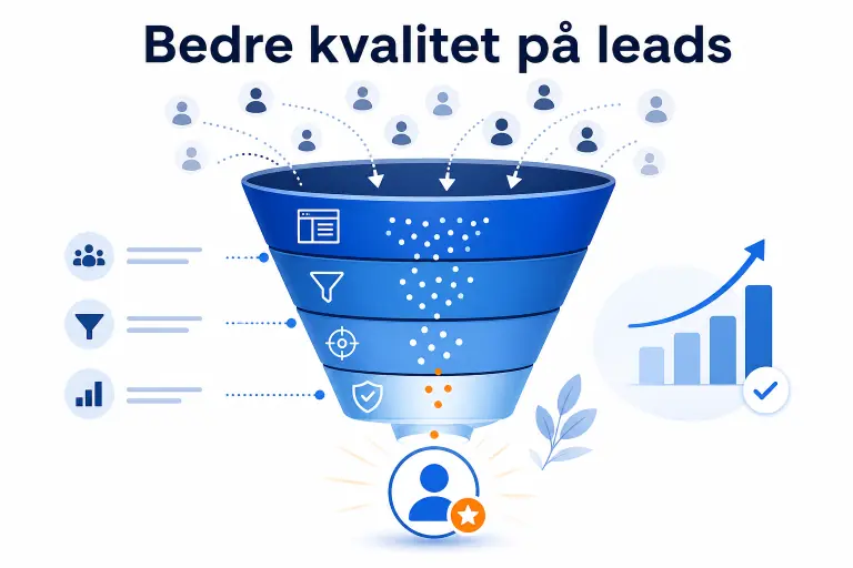 Bedre leadkvalitet uten flere skjemafelt