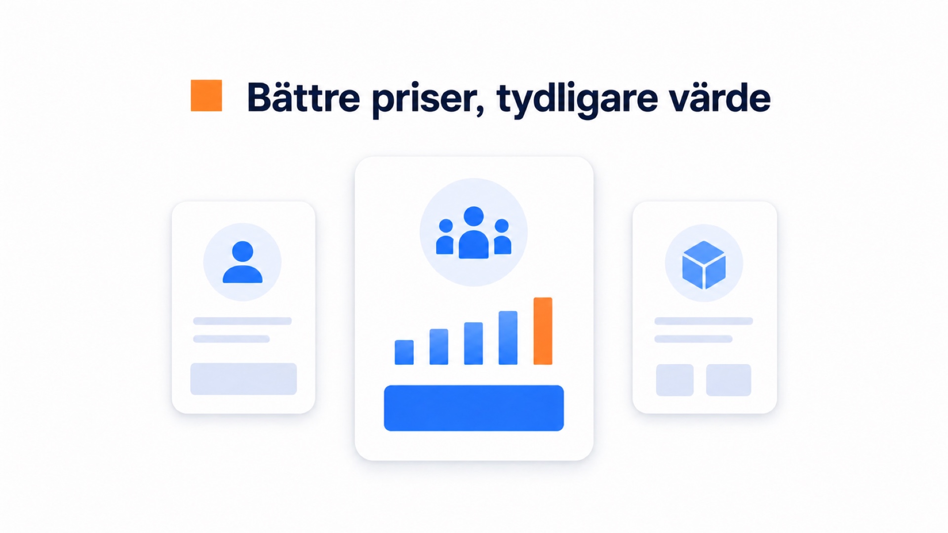 Illustration som jämför priserna för CompleteGreet, WhatMore och Tolstoy