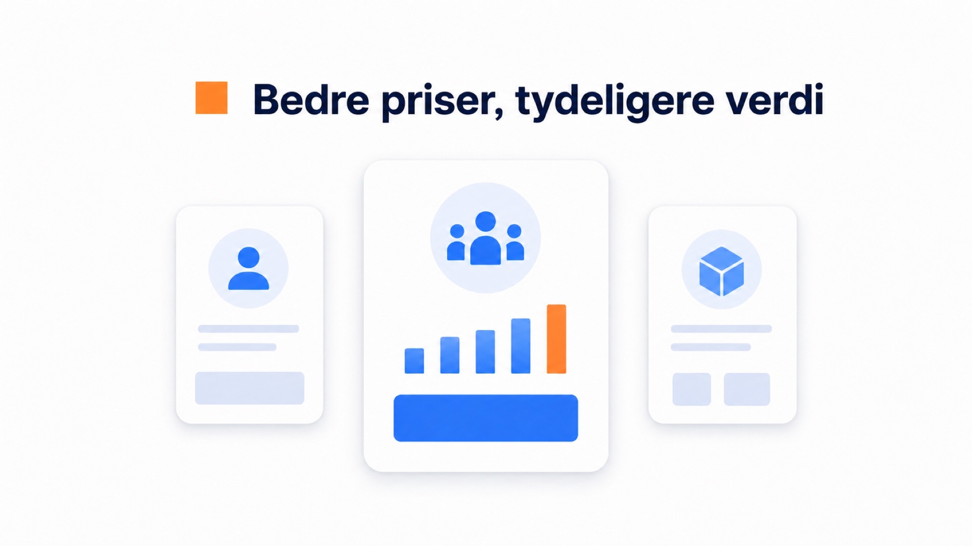 WhatMore vs Tolstoy for AI-shoppingvideo 1 Illustrasjon som sammenligner prisene til CompleteGreet, WhatMore og Tolstoy