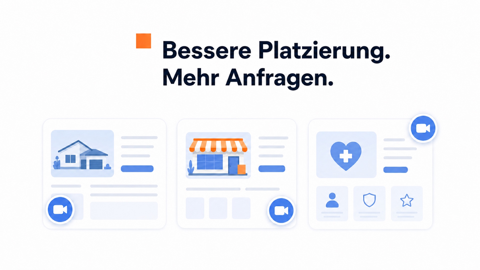 Leitfaden zur Platzierung einer Videobubble: Wo sollte sie je nach Branche stehen? 3 Beispiele für die Platzierung von Videobubbles rund um wichtige Aktionen auf einer Seite
