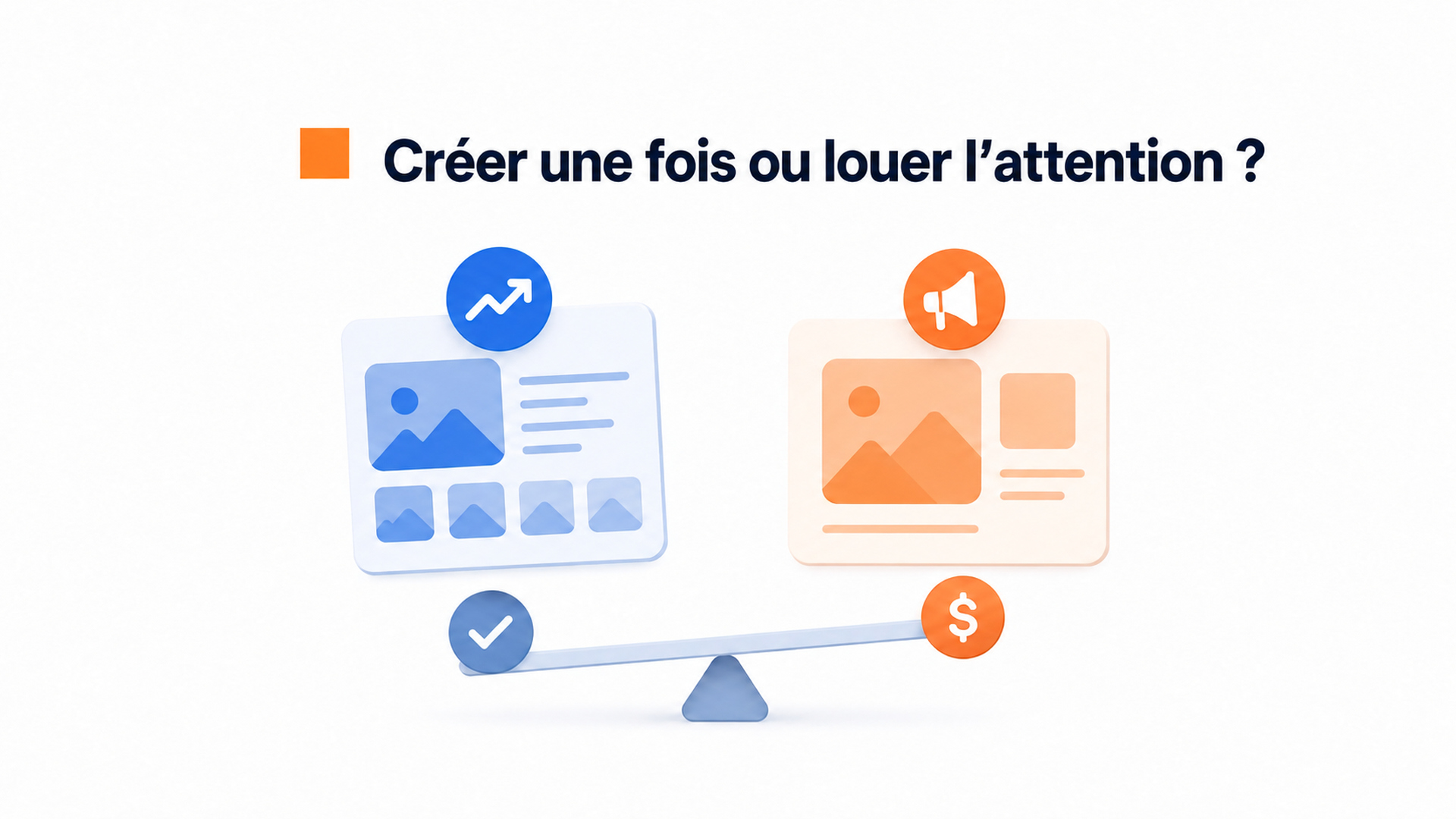 Illustration comparant l’UGC sur les fiches produits et dans les publicités