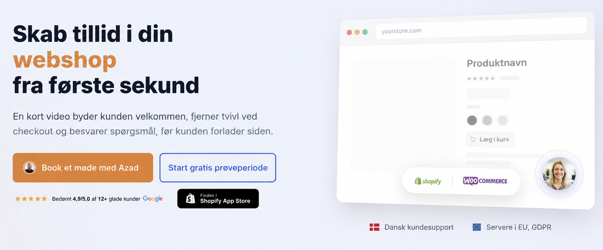UGC på produktsider sammenlignet med UGC i annoncer 3 Illustration af en videohilsen på under fem minutter