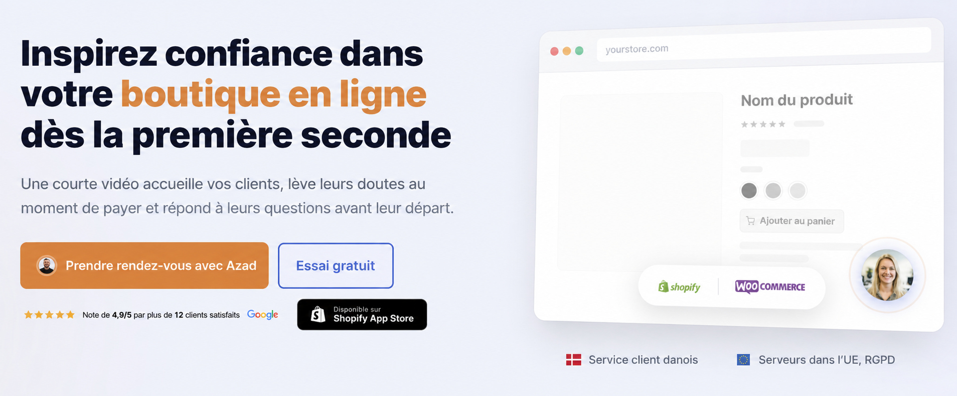 Illustration d’une vidéo d’accueil en moins de cinq minutes