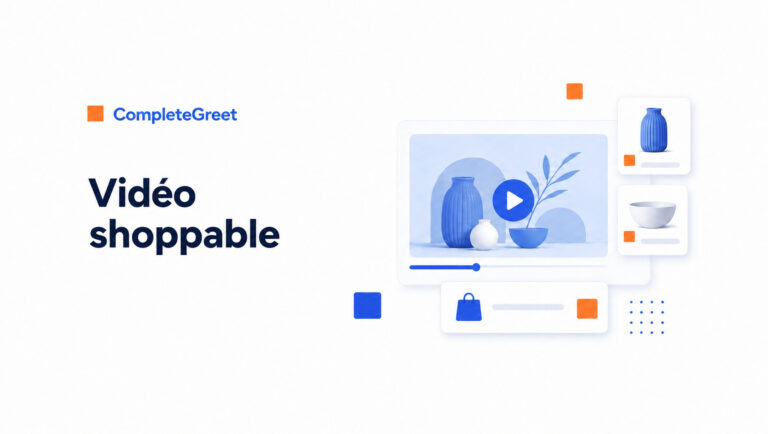 Vidéo shoppable sur les pages de collection