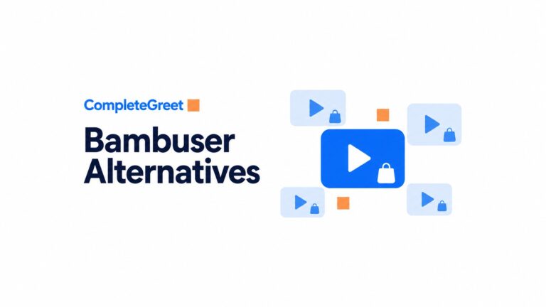 Bambuser Alternatives for Shoppable Video and Live Shopping