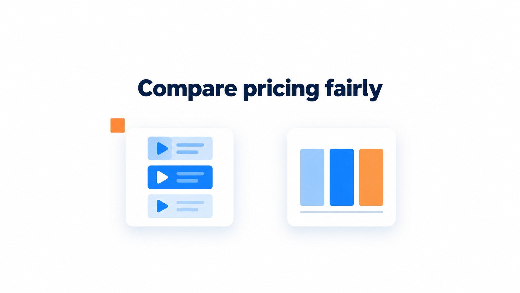 Comparison illustration for How does CompleteGreet compare to LyveCom on pricing