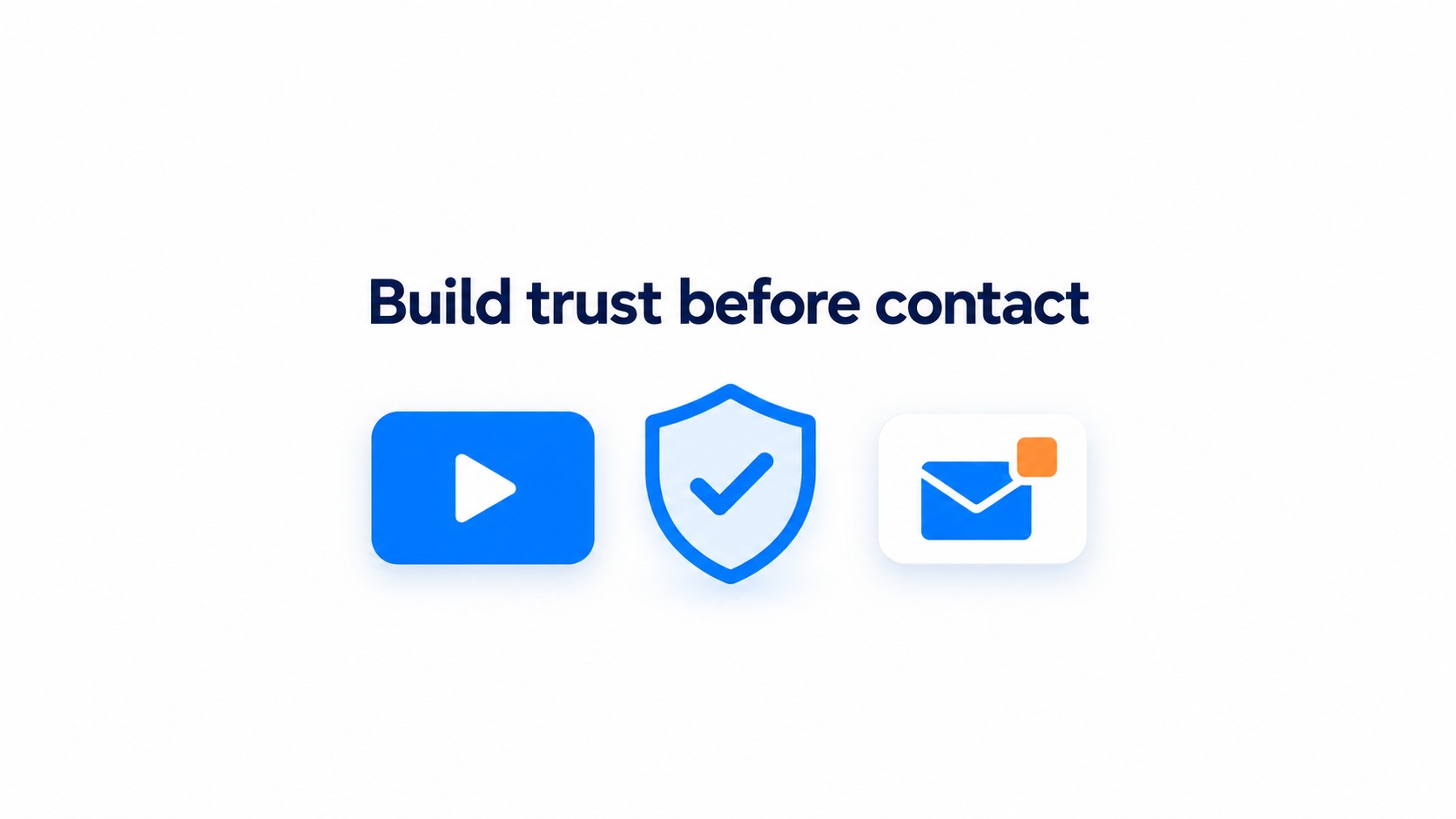 Use case illustration for Which one is better for website trust and lead generation
