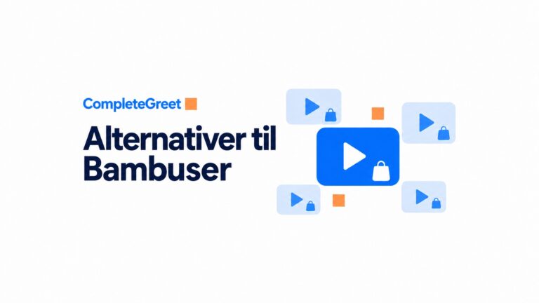 Alternativer til Bambuser for kjøpbare videoer og liveshopping