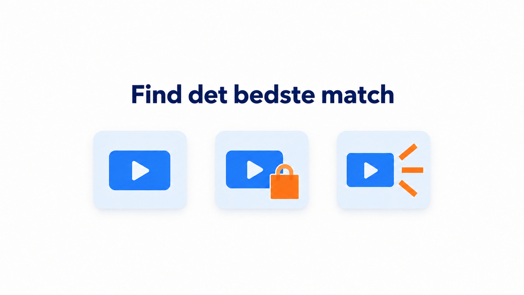 Illustration af forskellige alternativer til Bambuser
