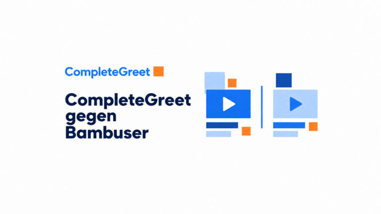 CompleteGreet gegen Bambuser