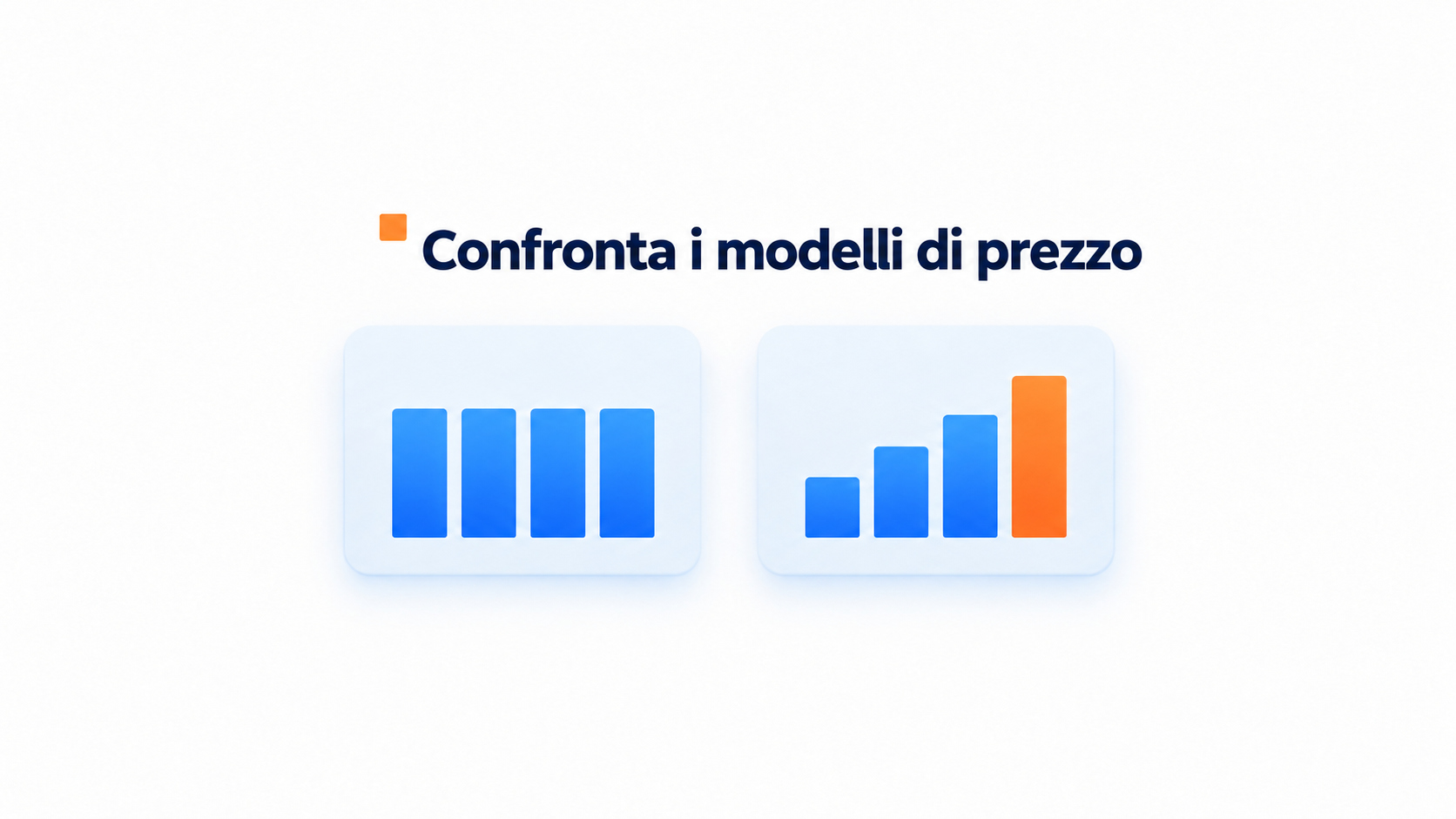 CompleteGreet a confronto con Bambuser 1 Illustrazione del confronto tra i modelli di prezzo di CompleteGreet e Bambuser