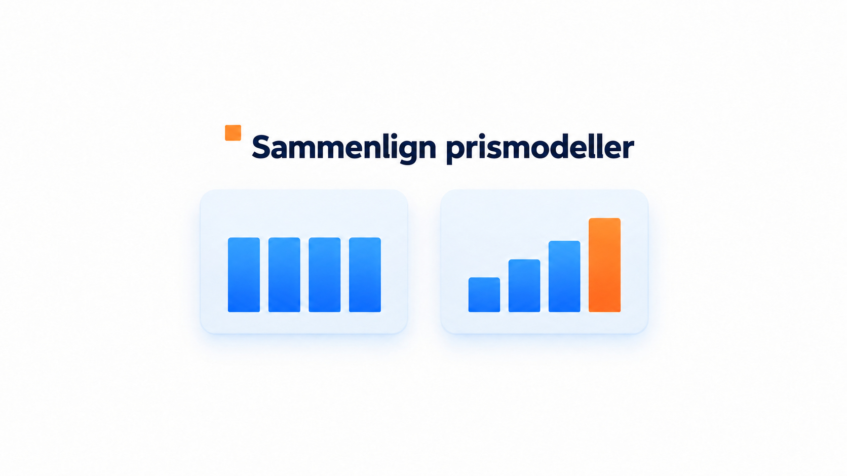 Illustration af CompleteGreets og Bambusers prismodeller