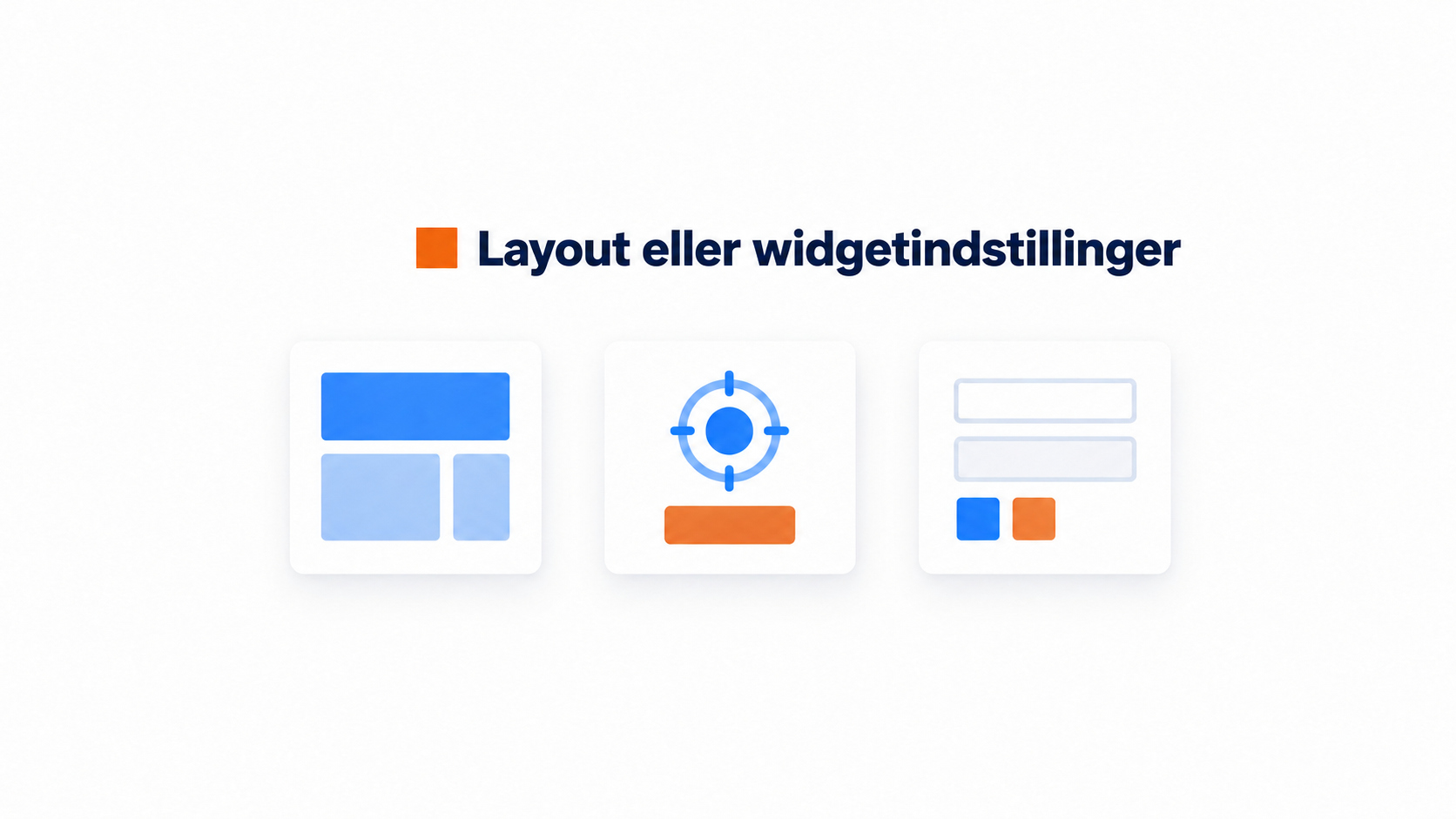 Illustration af, hvad du kan tilpasse i Framer