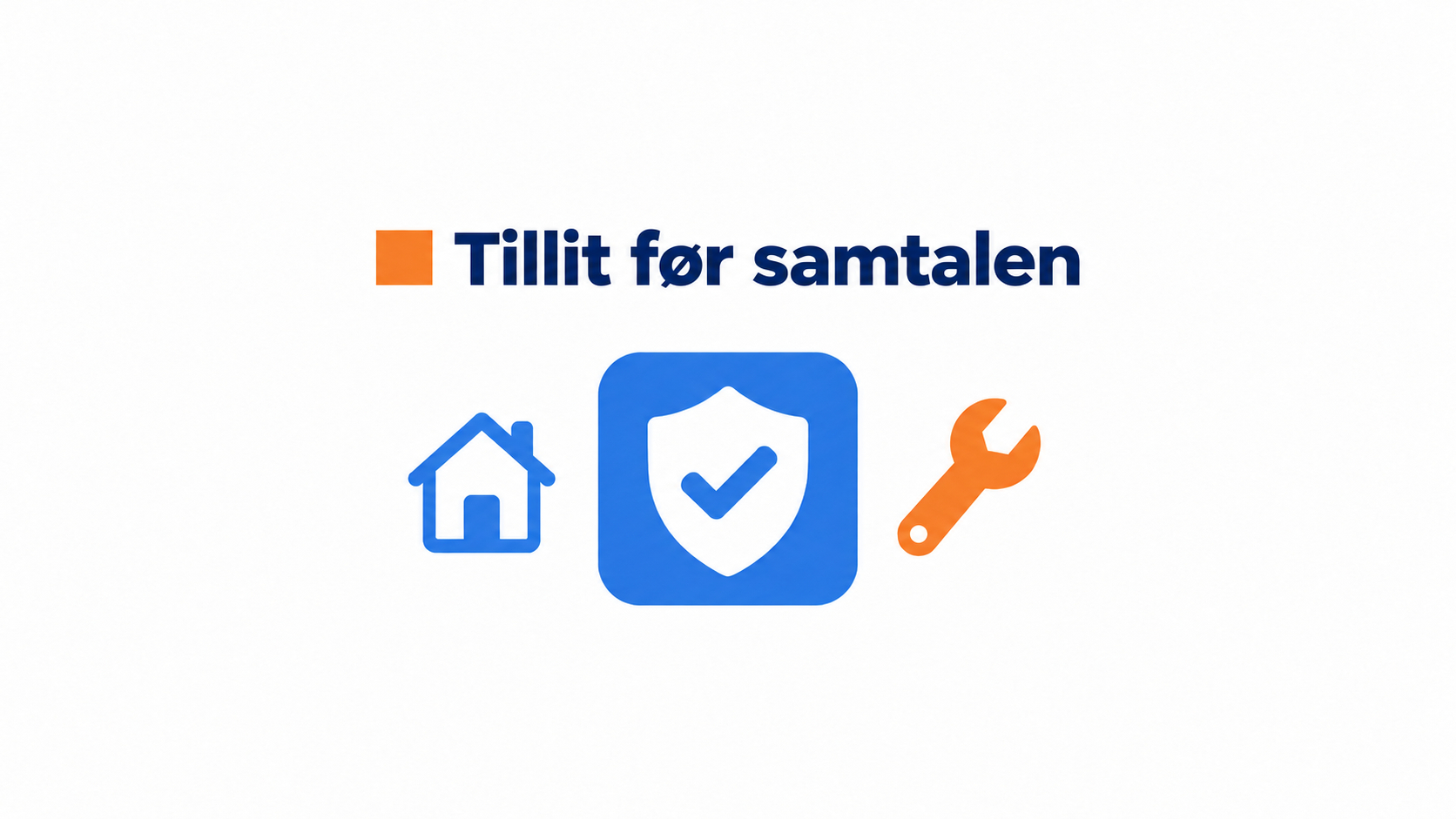 Illustration of trust signals on an HVAC company website